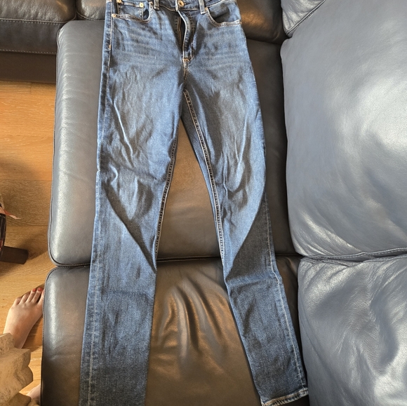 rag & bone Denim - Rag & Bone Nina high rise skinny jeans